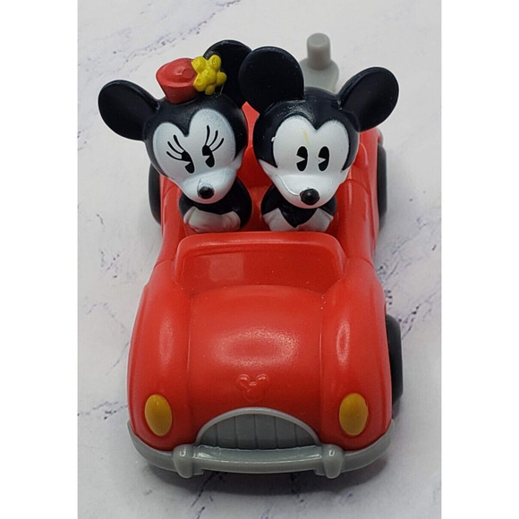 McDonalds Mickey & Minnie Mouse in Car Figure Runaway Railway - Picture 5 of 6